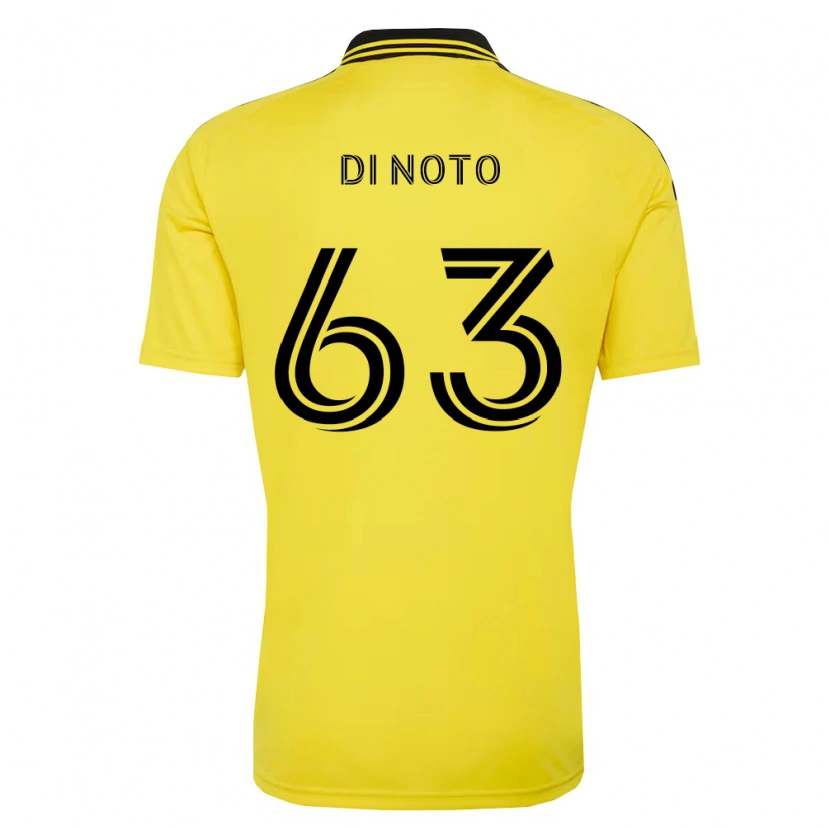 Danxen Dame Gianmarco Di Noto #63 Gul Svart Hjemmetrøye Drakt Trøye 2026/27 Skjorter T-Skjorte