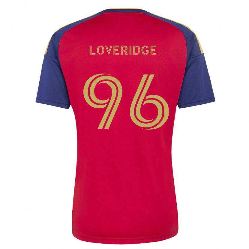 Danxen Dame Pete Loveridge #96 Kongelig Blå Brun Rød Hjemmetrøye Drakt Trøye 2026/27 Skjorter T-Skjorte