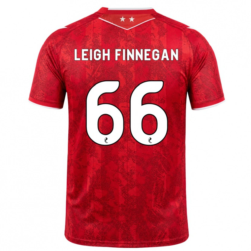 Danxen Dame Toni Leigh Finnegan #66 Rød Hvit Hjemmetrøye Drakt Trøye 2026/27 Skjorter T-Skjorte