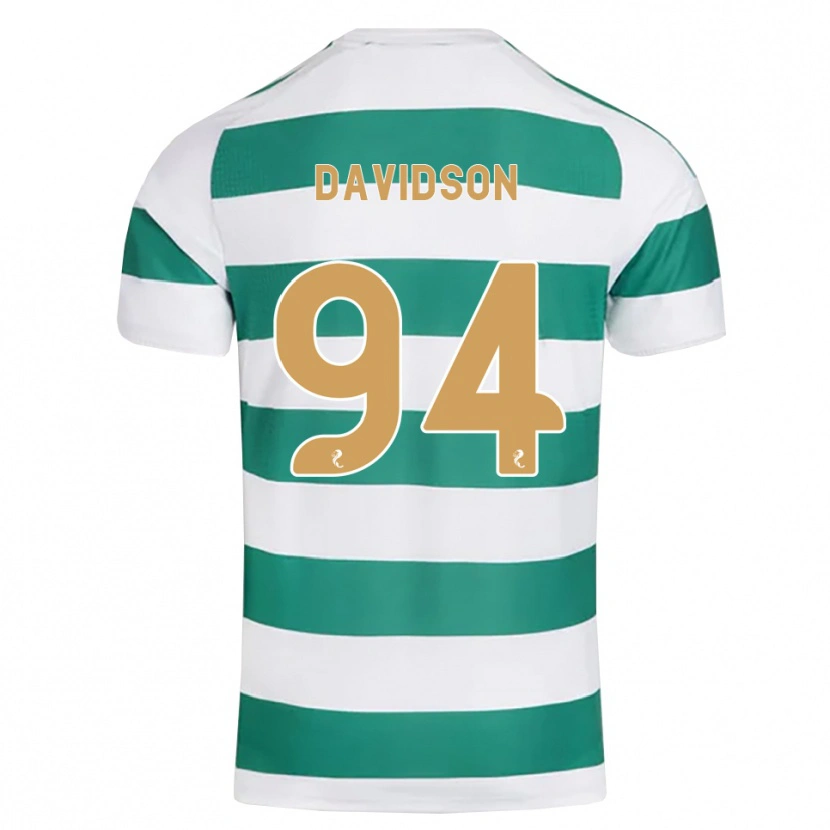Danxen Dame Bruno Davidson #94 Mørk Cyan Hvit Hjemmetrøye Drakt Trøye 2026/27 Skjorter T-Skjorte