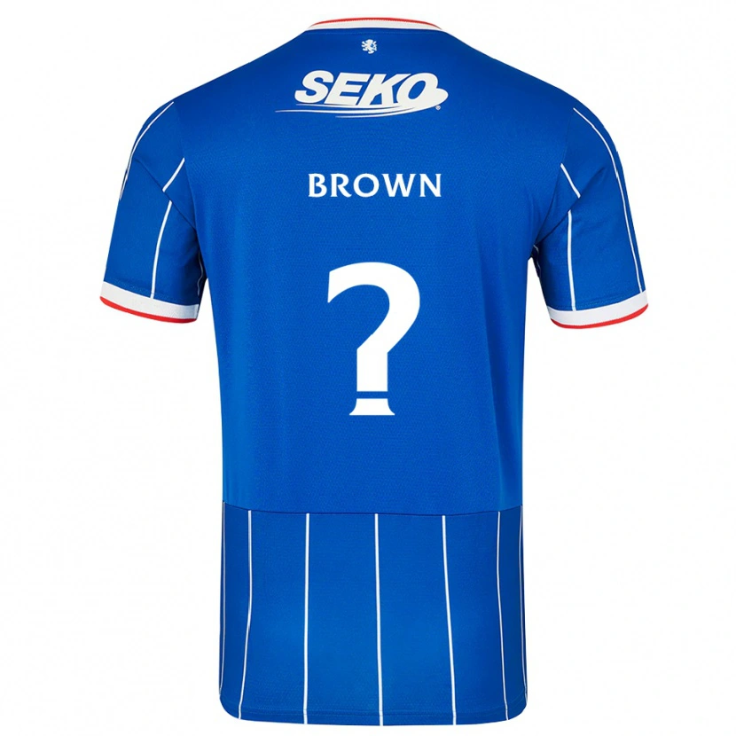Danxen Dame Nathan Brown #0 Rød Blå Hvit Hjemmetrøye Drakt Trøye 2026/27 Skjorter T-Skjorte