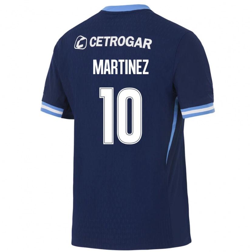 Danxen Dame Roger Martinez #10 Kongelig Blå Lyseblå Hvit Bortetrøye Drakt Trøye 2026/27 Skjorter T-Skjorte