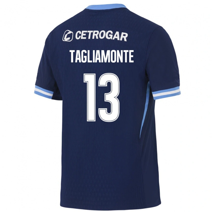 Danxen Dame Matias Tagliamonte #13 Kongelig Blå Lyseblå Hvit Bortetrøye Drakt Trøye 2026/27 Skjorter T-Skjorte