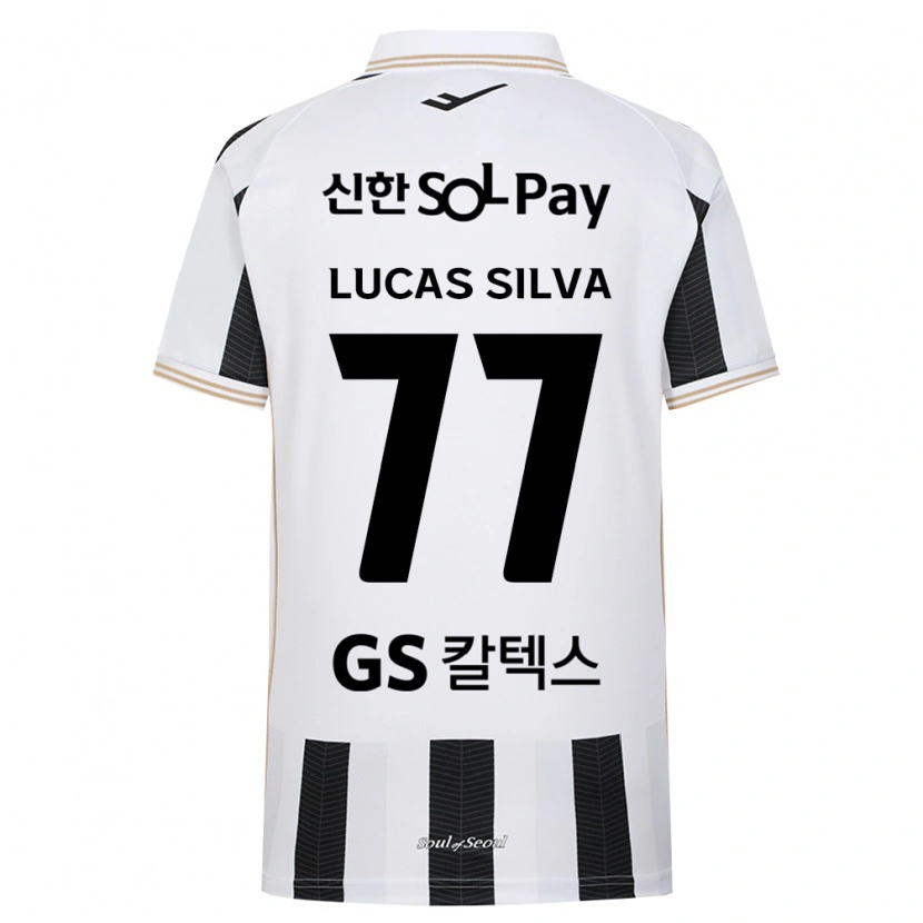 Danxen Dame Lucas Silva #77 Svart Hvit Bortetrøye Drakt Trøye 2026/27 Skjorter T-Skjorte