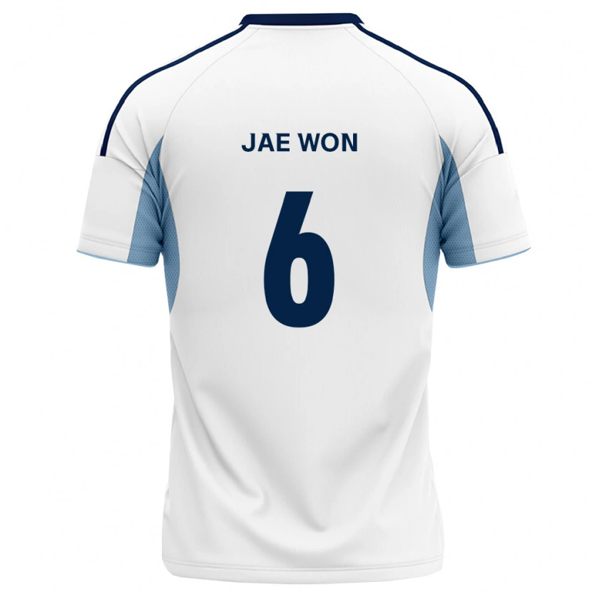Danxen Dame Jae-Won Han #6 Kongelig Blå Hvit Bortetrøye Drakt Trøye 2026/27 Skjorter T-Skjorte
