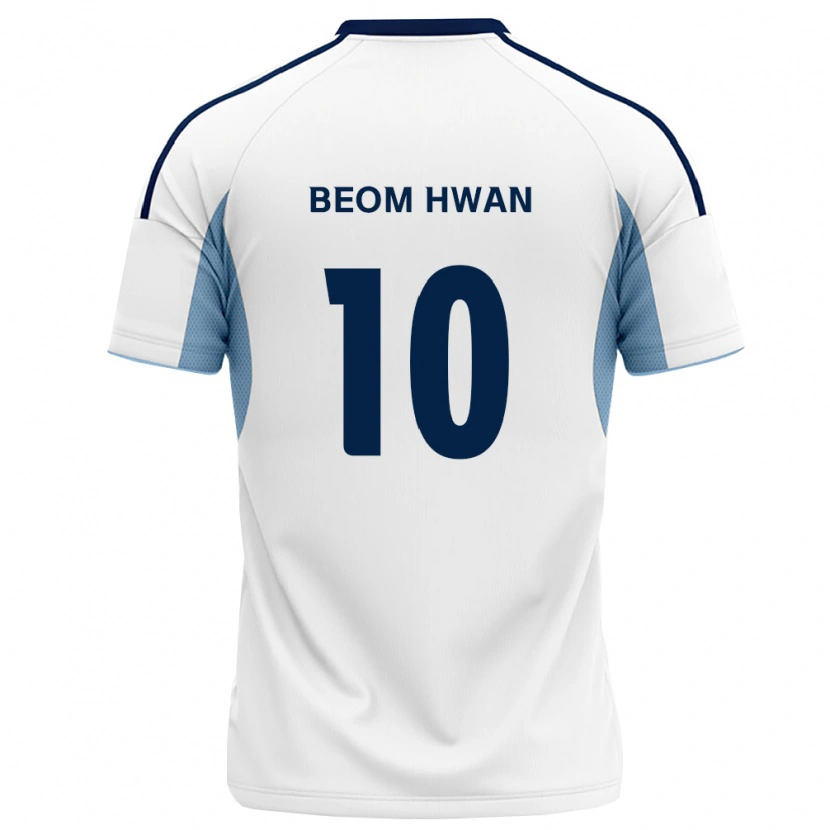 Danxen Dame Beom-Hwan Kim #10 Kongelig Blå Hvit Bortetrøye Drakt Trøye 2026/27 Skjorter T-Skjorte