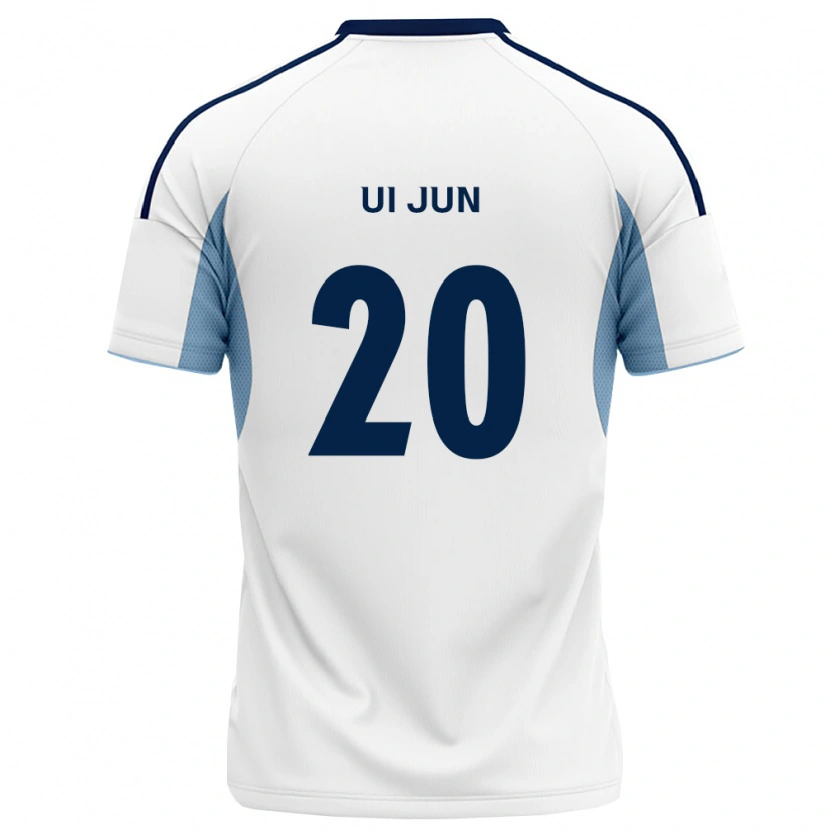 Danxen Dame Ui-Jun Hwang #20 Kongelig Blå Hvit Bortetrøye Drakt Trøye 2026/27 Skjorter T-Skjorte