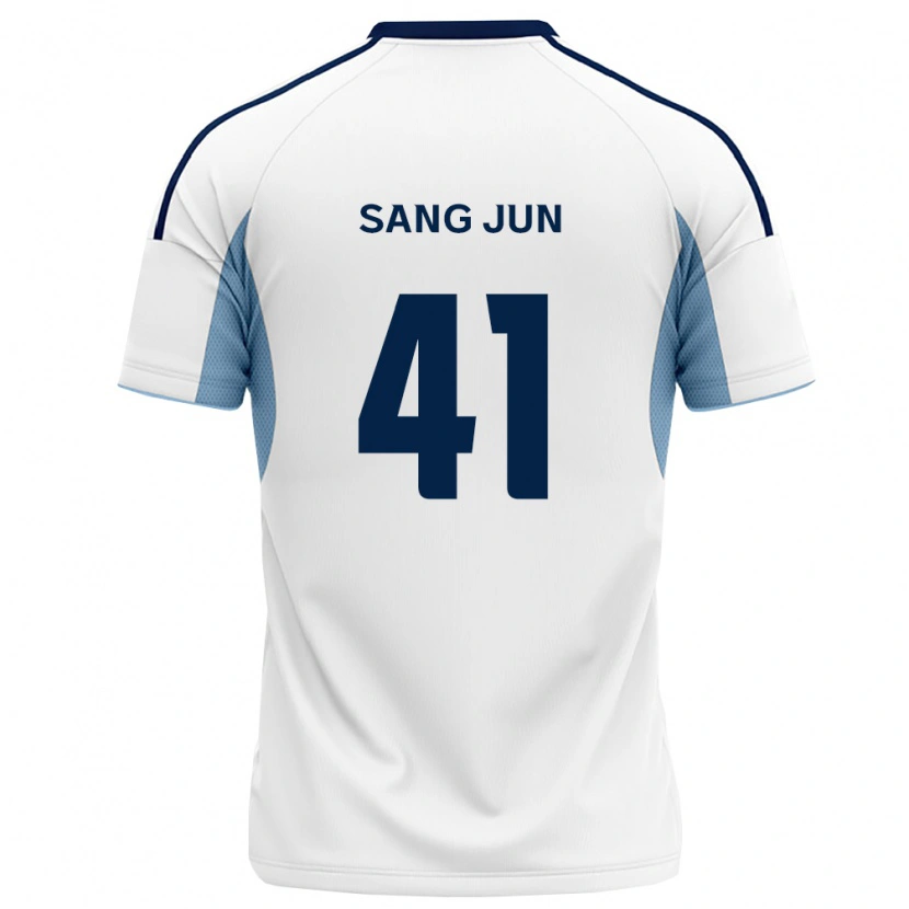 Danxen Dame Sang-Jun Park #41 Kongelig Blå Hvit Bortetrøye Drakt Trøye 2026/27 Skjorter T-Skjorte