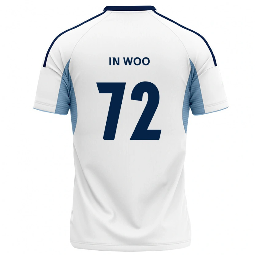 Danxen Dame In-Woo Back #72 Kongelig Blå Hvit Bortetrøye Drakt Trøye 2026/27 Skjorter T-Skjorte