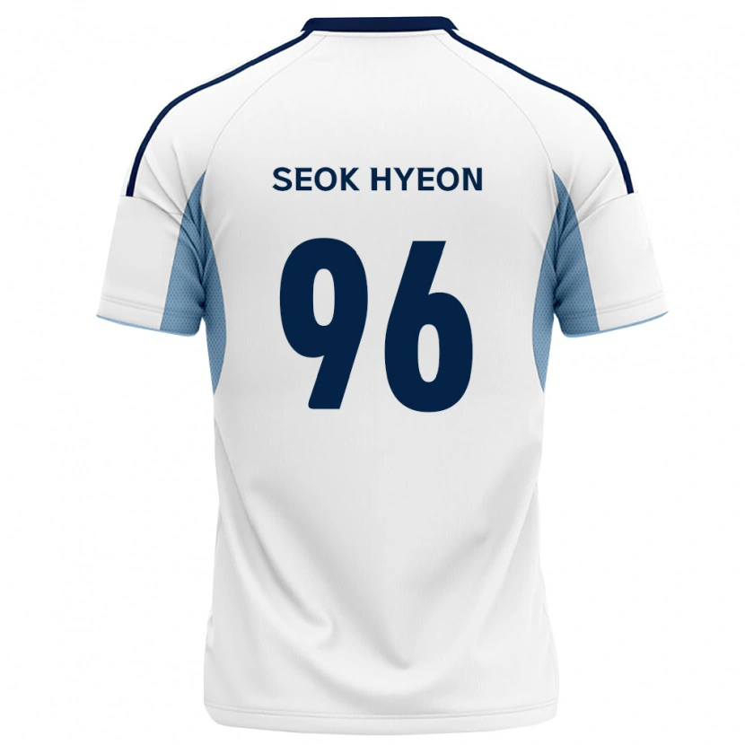 Danxen Dame Seok-Hyeon Choi #96 Kongelig Blå Hvit Bortetrøye Drakt Trøye 2026/27 Skjorter T-Skjorte