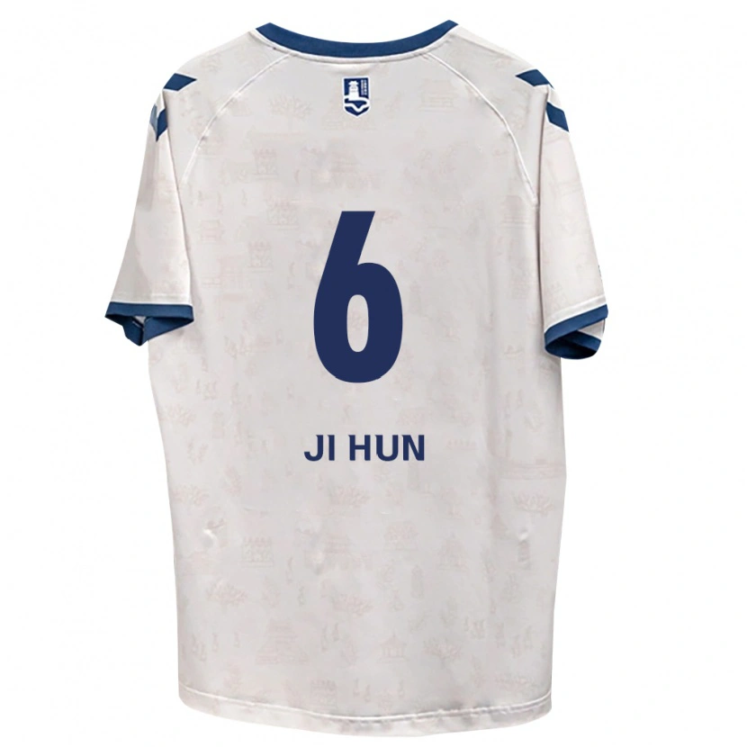 Danxen Dame Ji-Hun Kim #6 Kongelig Blå Hvit Bortetrøye Drakt Trøye 2026/27 Skjorter T-Skjorte