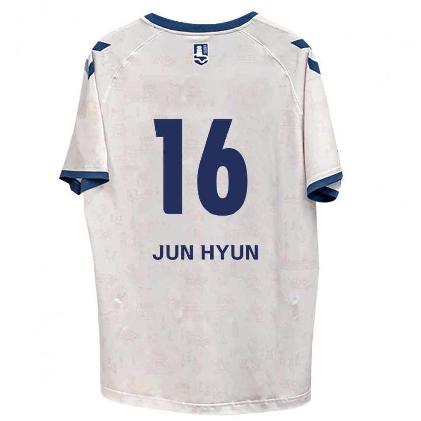 Danxen Dame Jun-Hyun Jo #16 Kongelig Blå Hvit Bortetrøye Drakt Trøye 2026/27 Skjorter T-Skjorte