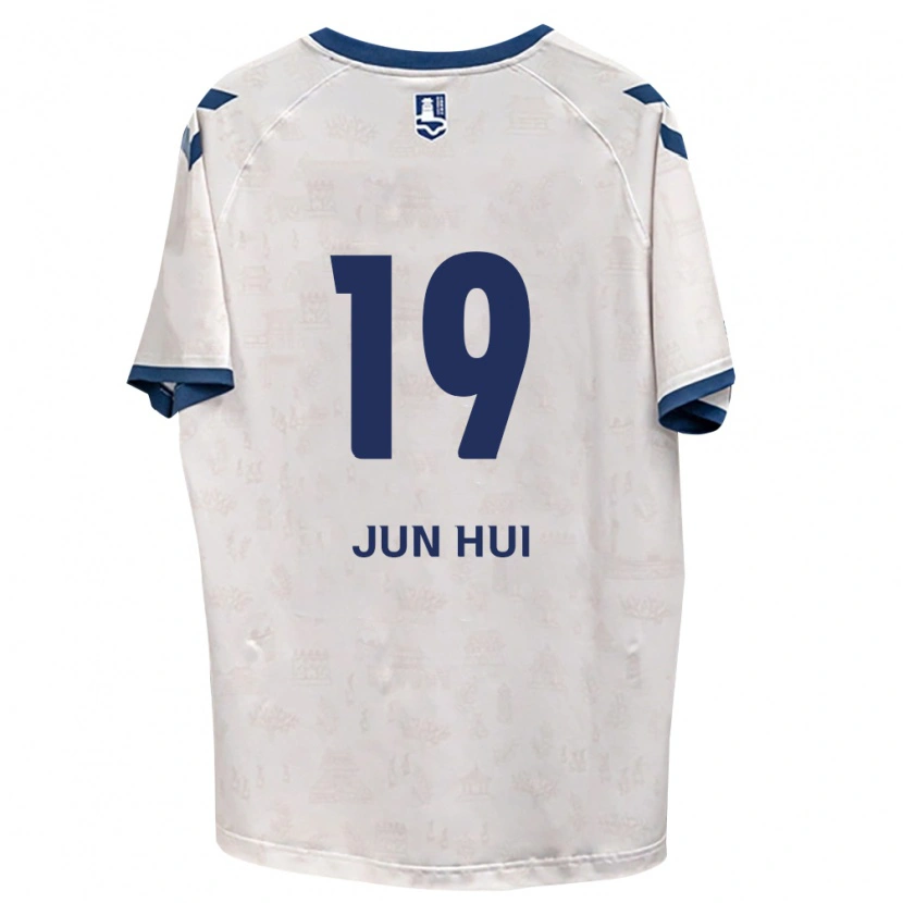 Danxen Dame Jun-Hui Park #19 Kongelig Blå Hvit Bortetrøye Drakt Trøye 2026/27 Skjorter T-Skjorte