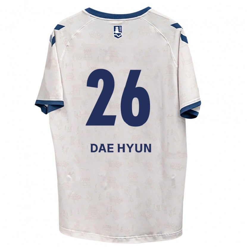 Danxen Dame Dae-Hyun Kim #26 Kongelig Blå Hvit Bortetrøye Drakt Trøye 2026/27 Skjorter T-Skjorte