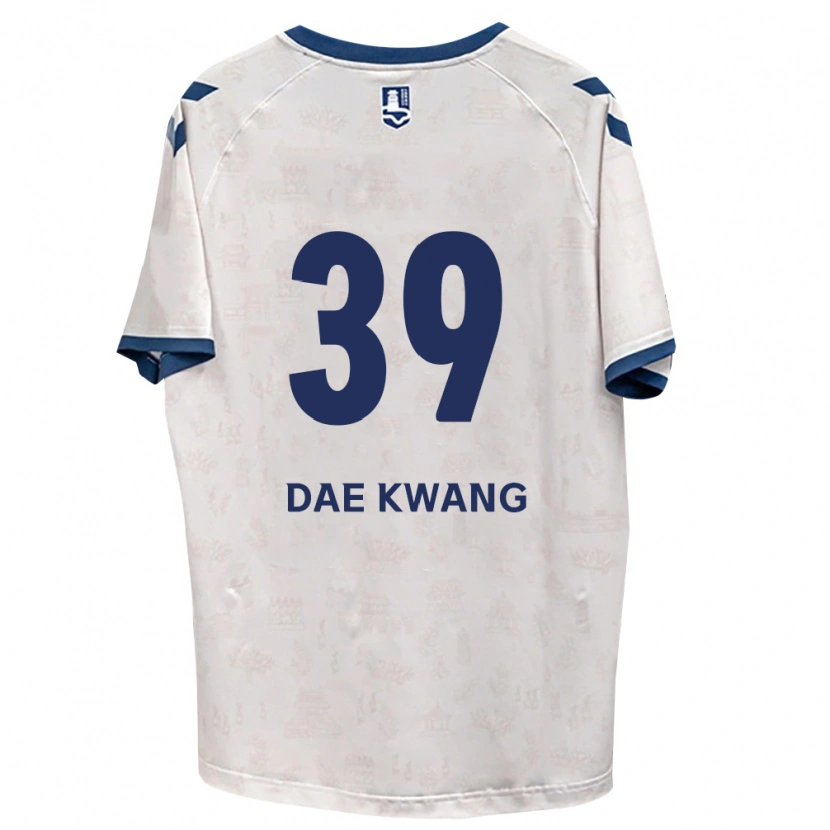 Danxen Dame Dae-Kwang Lee #39 Kongelig Blå Hvit Bortetrøye Drakt Trøye 2026/27 Skjorter T-Skjorte