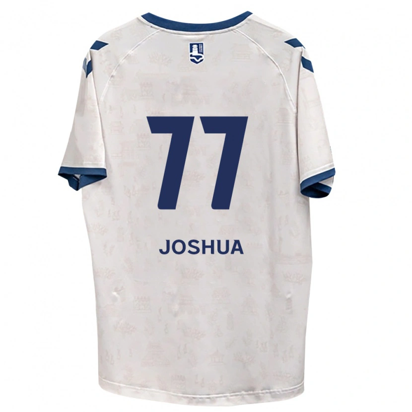 Danxen Dame Joshua Eui-Jin Chung #77 Kongelig Blå Hvit Bortetrøye Drakt Trøye 2026/27 Skjorter T-Skjorte