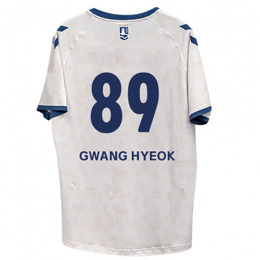 Danxen Dame Gwang-Hyeok Lee #89 Kongelig Blå Hvit Bortetrøye Drakt Trøye 2026/27 Skjorter T-Skjorte