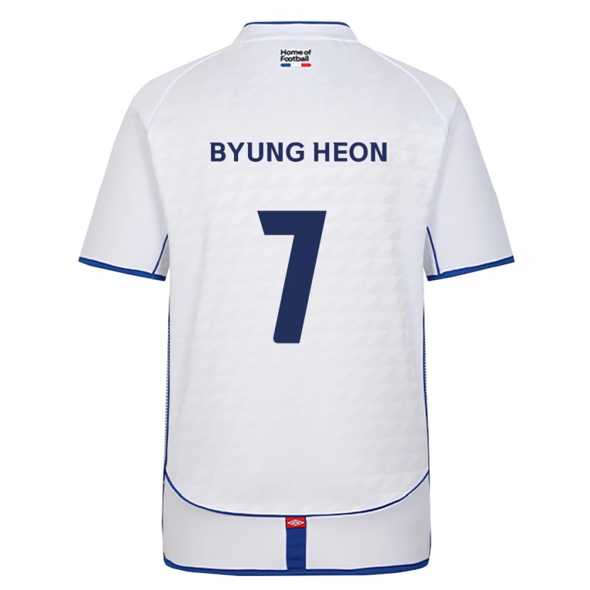 Danxen Dame Byung-Heon Yoo #7 Svart Hvit Rød Bortetrøye Drakt Trøye 2026/27 Skjorter T-Skjorte
