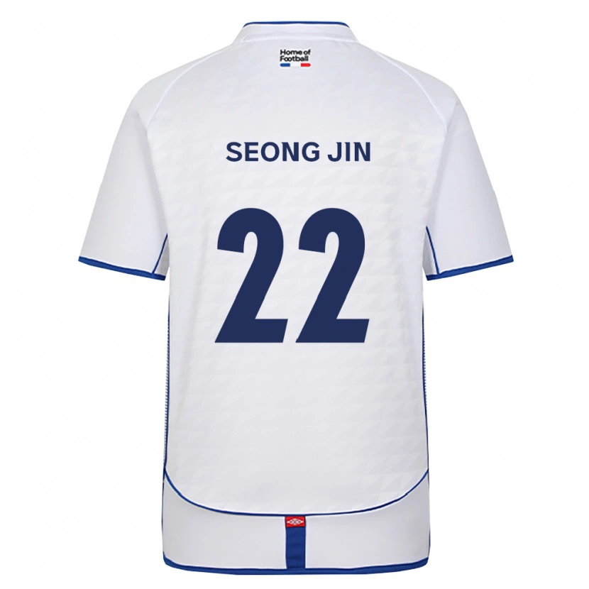 Danxen Dame Seong-Jin Kang #22 Svart Hvit Rød Bortetrøye Drakt Trøye 2026/27 Skjorter T-Skjorte