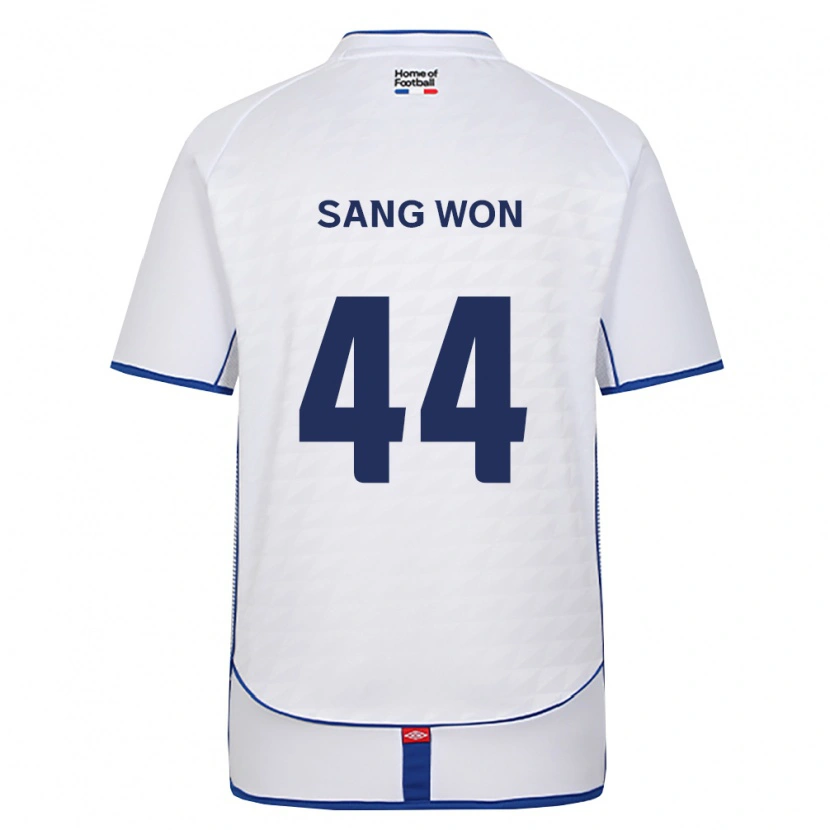 Danxen Dame Sang-Won Hong #44 Svart Hvit Rød Bortetrøye Drakt Trøye 2026/27 Skjorter T-Skjorte