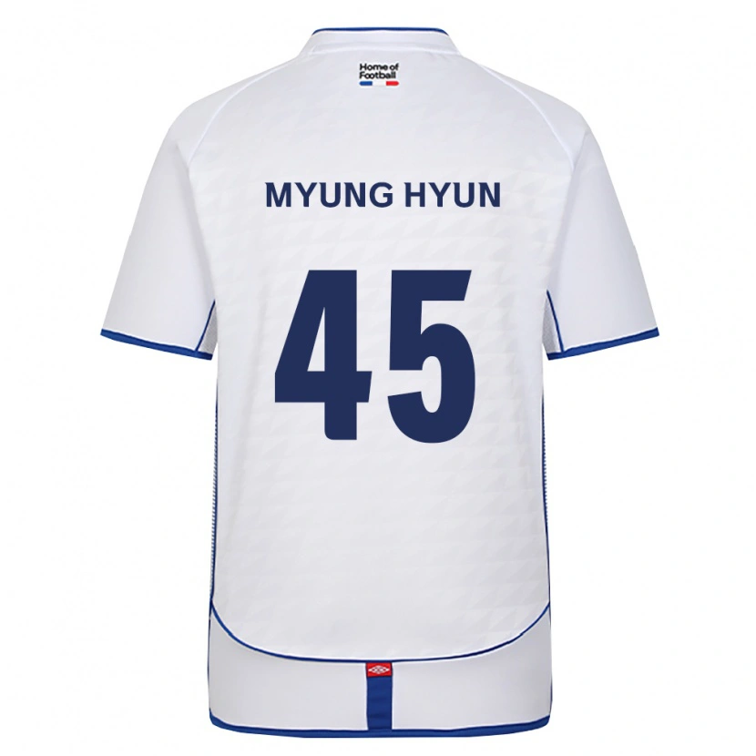 Danxen Dame Myung-Hyun Hwang #45 Svart Hvit Rød Bortetrøye Drakt Trøye 2026/27 Skjorter T-Skjorte