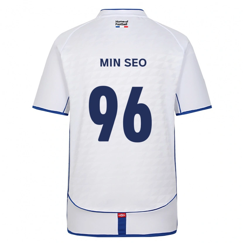 Danxen Dame Min-Seo Koo #96 Svart Hvit Rød Bortetrøye Drakt Trøye 2026/27 Skjorter T-Skjorte