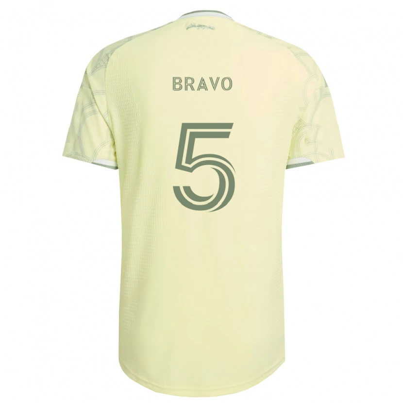 Danxen Dame Claudio Bravo #5 Beige Hvit Bortetrøye Drakt Trøye 2026/27 Skjorter T-Skjorte