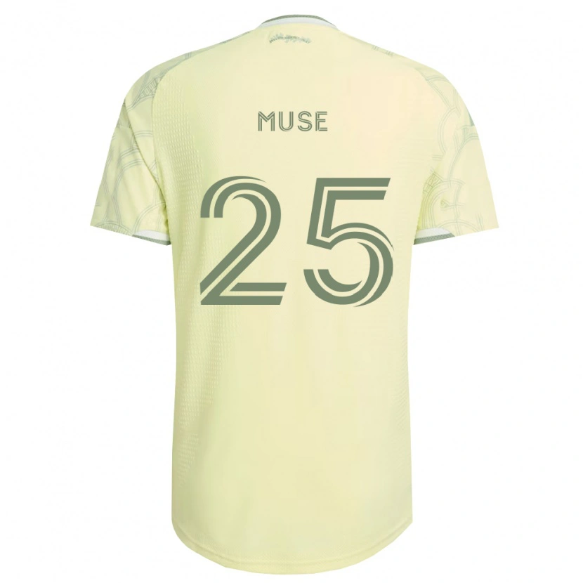 Danxen Dame Trey Muse #25 Beige Hvit Bortetrøye Drakt Trøye 2026/27 Skjorter T-Skjorte