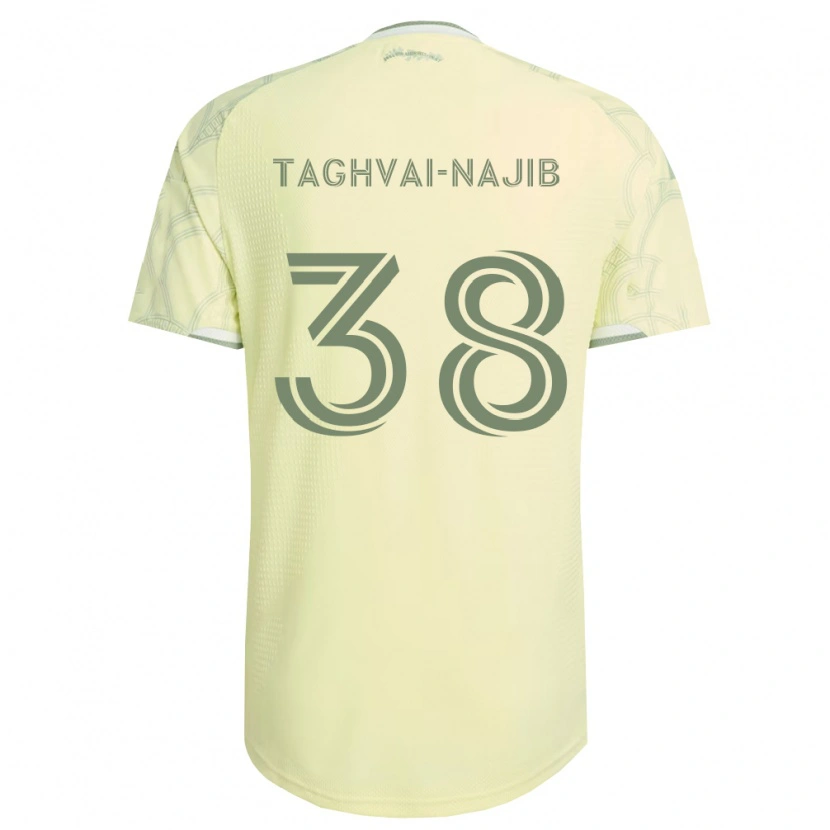 Danxen Dame Braxton Taghvai-Najib #38 Beige Hvit Bortetrøye Drakt Trøye 2026/27 Skjorter T-Skjorte