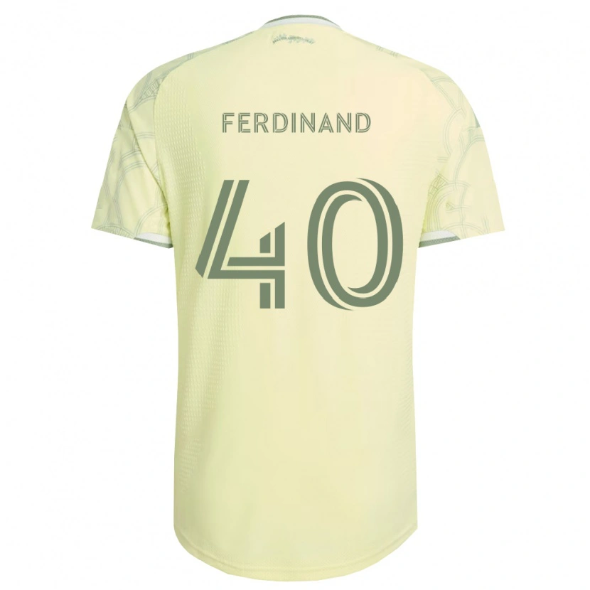 Danxen Dame Keesean Ferdinand #40 Beige Hvit Bortetrøye Drakt Trøye 2026/27 Skjorter T-Skjorte