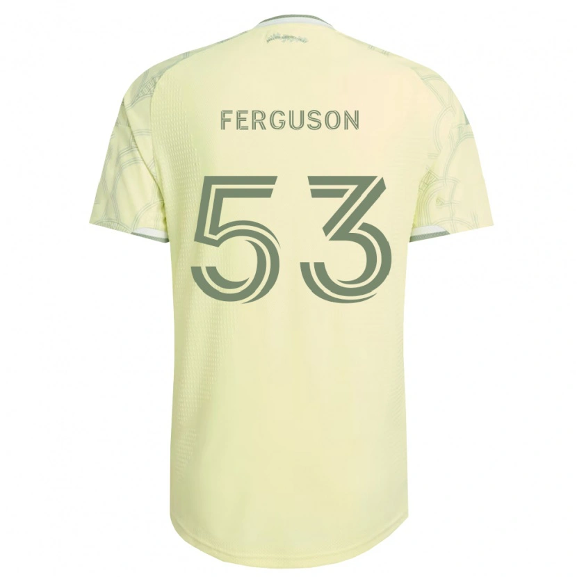 Danxen Dame Connor Ferguson #53 Beige Hvit Bortetrøye Drakt Trøye 2026/27 Skjorter T-Skjorte