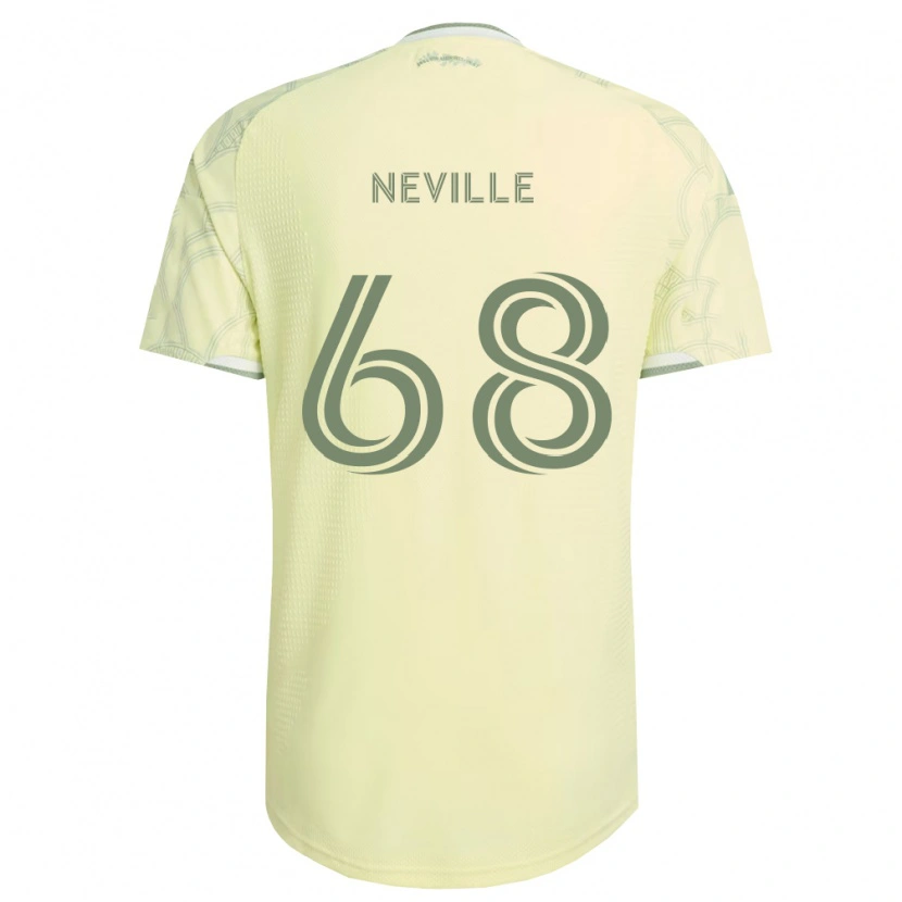 Danxen Dame Harvey Neville #68 Beige Hvit Bortetrøye Drakt Trøye 2026/27 Skjorter T-Skjorte