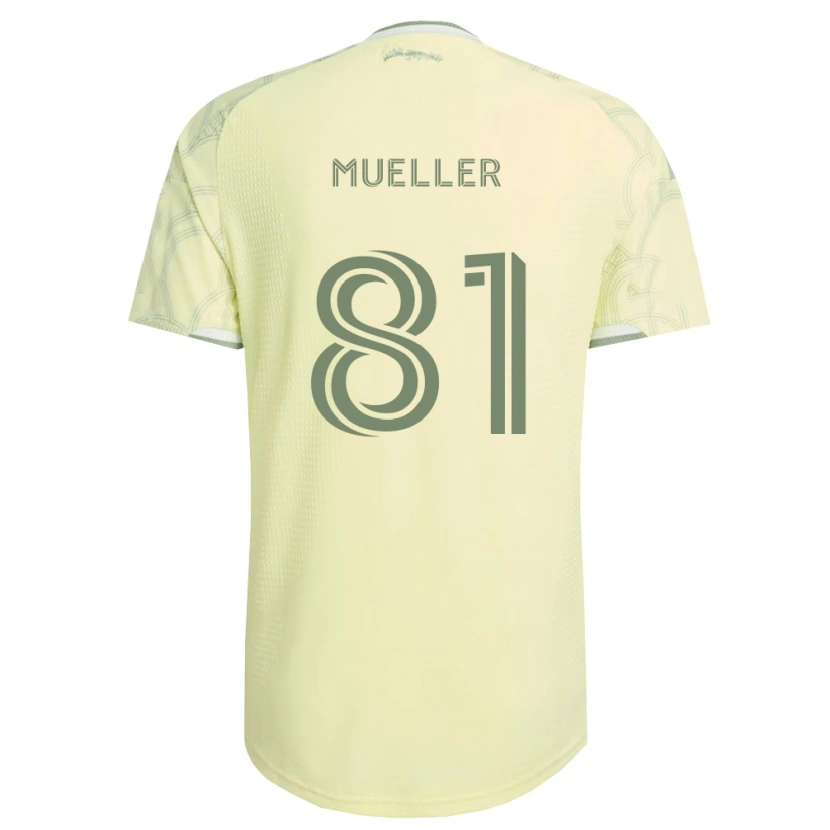 Danxen Dame Henry Mueller #81 Beige Hvit Bortetrøye Drakt Trøye 2026/27 Skjorter T-Skjorte