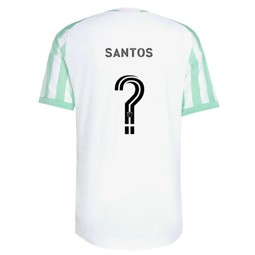Danxen Dame David Santos #0 Lysegrønn Svart Hvit Bortetrøye Drakt Trøye 2026/27 Skjorter T-Skjorte