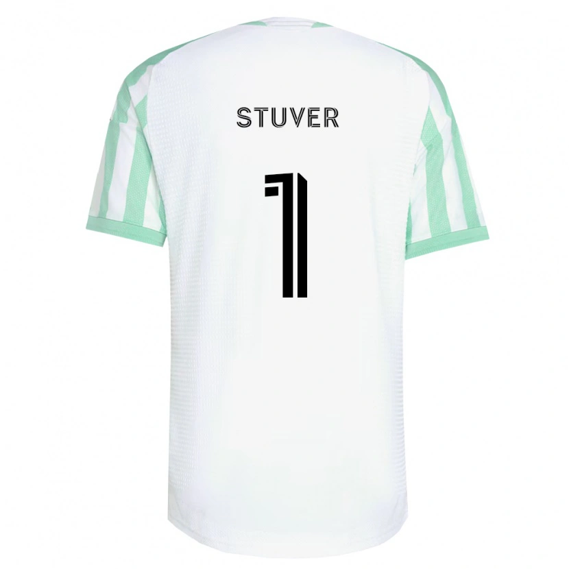 Danxen Dame Brad Stuver #1 Lysegrønn Svart Hvit Bortetrøye Drakt Trøye 2026/27 Skjorter T-Skjorte