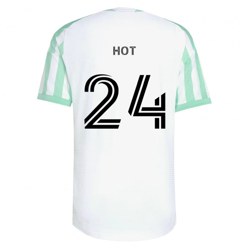Danxen Dame Kenan Hot #24 Lysegrønn Svart Hvit Bortetrøye Drakt Trøye 2026/27 Skjorter T-Skjorte
