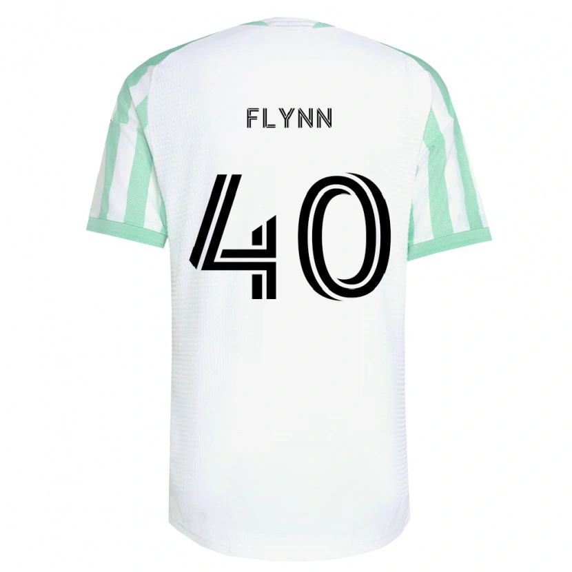 Danxen Dame Liam Flynn #40 Lysegrønn Svart Hvit Bortetrøye Drakt Trøye 2026/27 Skjorter T-Skjorte