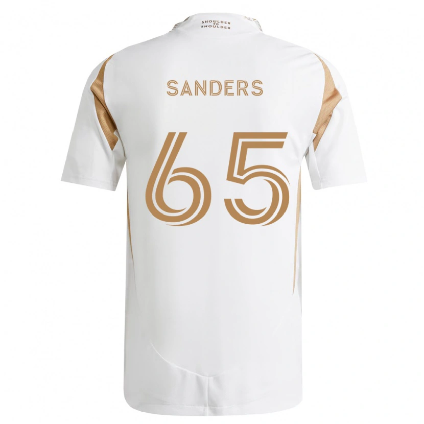 Danxen Dame Adrian Sanders #65 Hvit Brun Bortetrøye Drakt Trøye 2026/27 Skjorter T-Skjorte