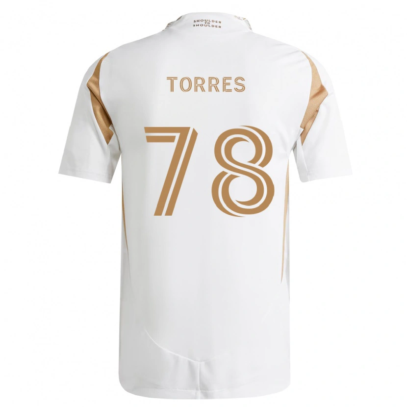 Danxen Dame Lisandro Torres #78 Hvit Brun Bortetrøye Drakt Trøye 2026/27 Skjorter T-Skjorte