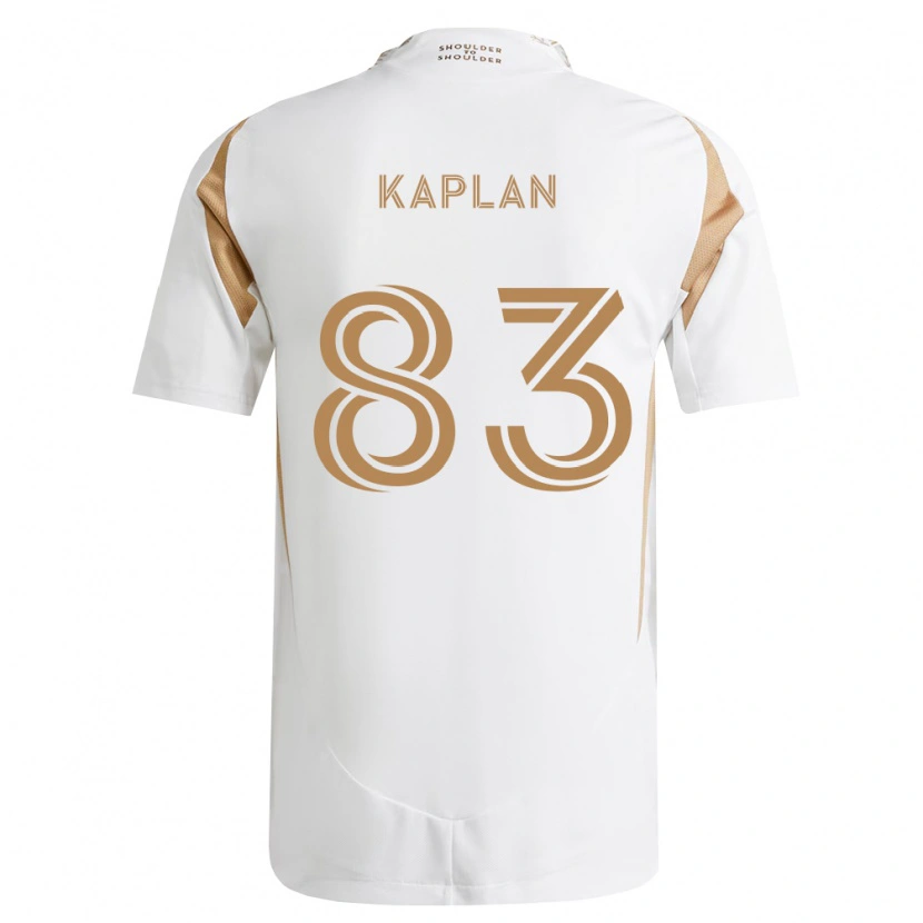 Danxen Dame Skylar Kaplan #83 Hvit Brun Bortetrøye Drakt Trøye 2026/27 Skjorter T-Skjorte