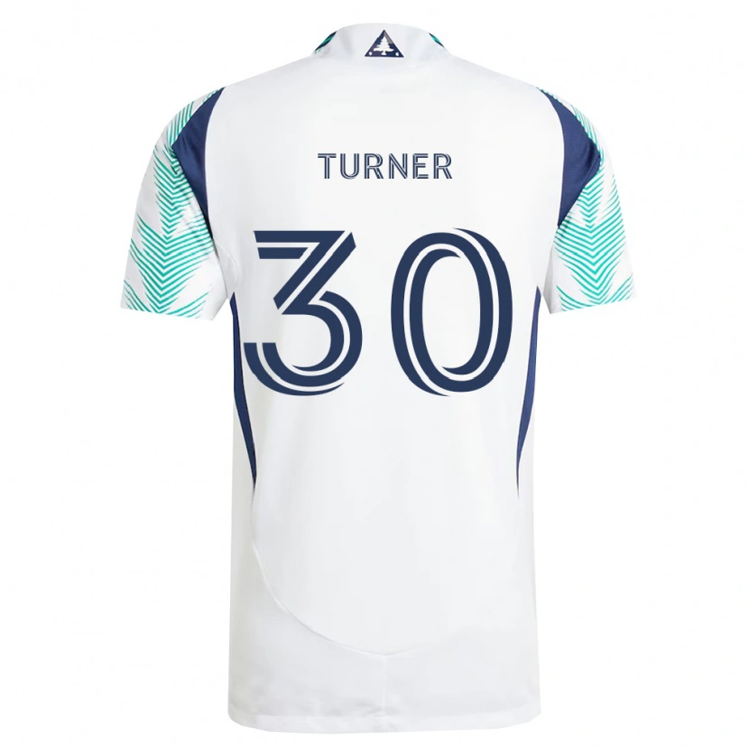 Danxen Dame Matt Turner #30 Hvit Marineblå Lysegrønn Bortetrøye Drakt Trøye 2026/27 Skjorter T-Skjorte