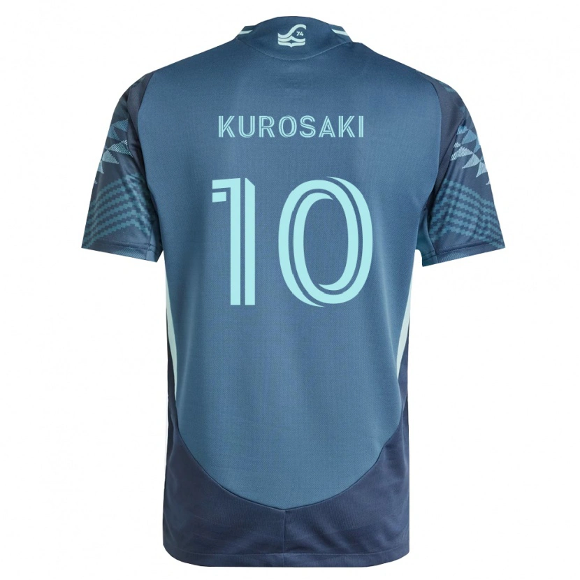 Danxen Dame Yuuka Kurosaki #10 Marineblå Grønn Bortetrøye Drakt Trøye 2026/27 Skjorter T-Skjorte