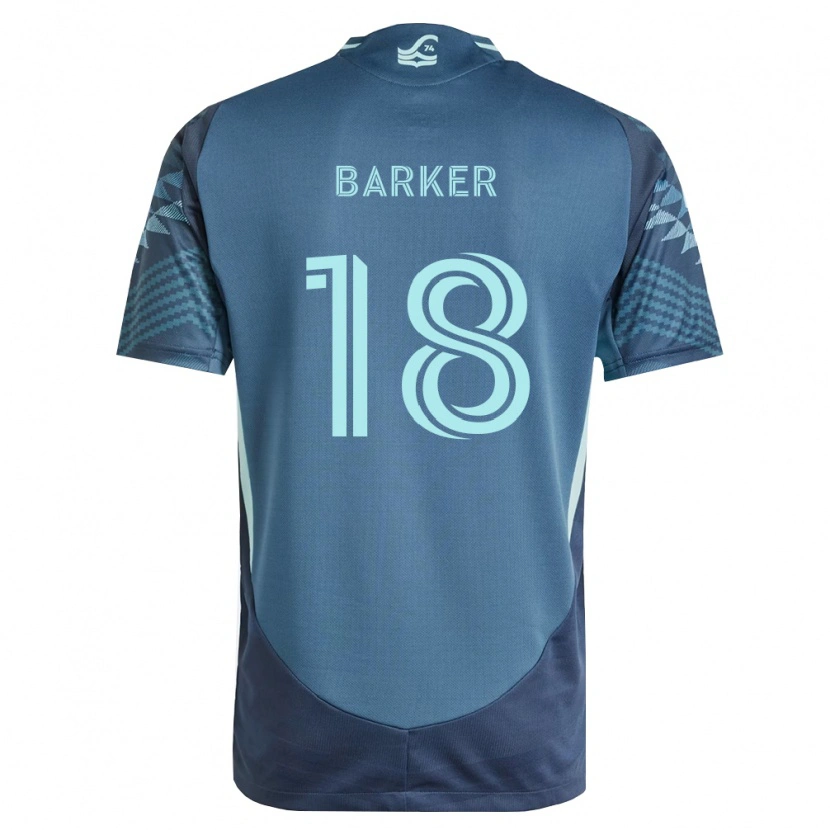 Danxen Dame Alicia Barker #18 Marineblå Grønn Bortetrøye Drakt Trøye 2026/27 Skjorter T-Skjorte