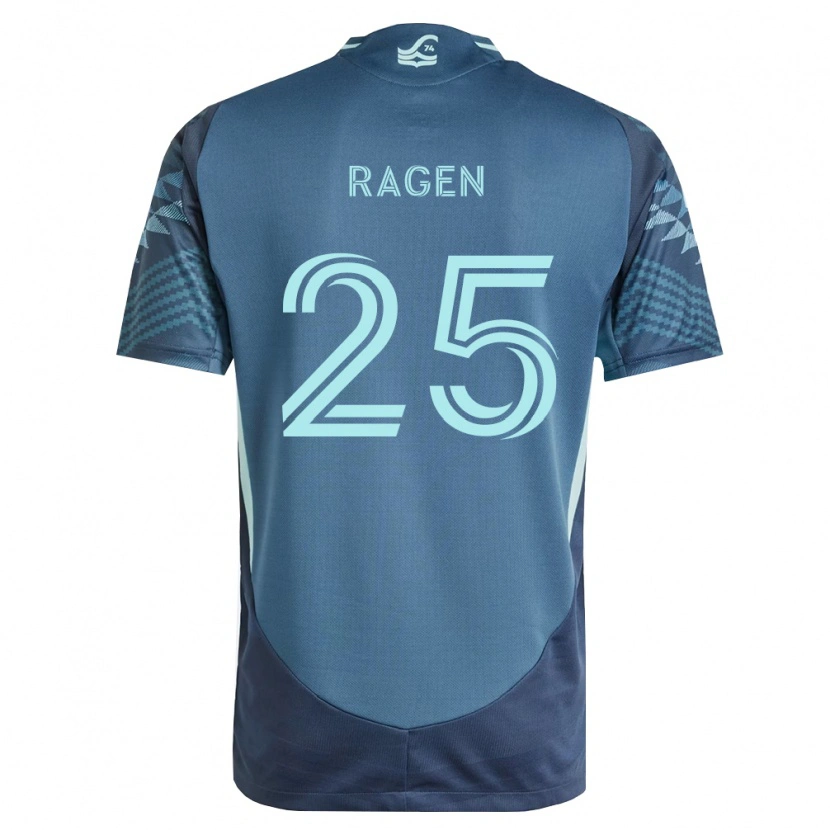 Danxen Dame Jackson Ragen #25 Marineblå Grønn Bortetrøye Drakt Trøye 2026/27 Skjorter T-Skjorte