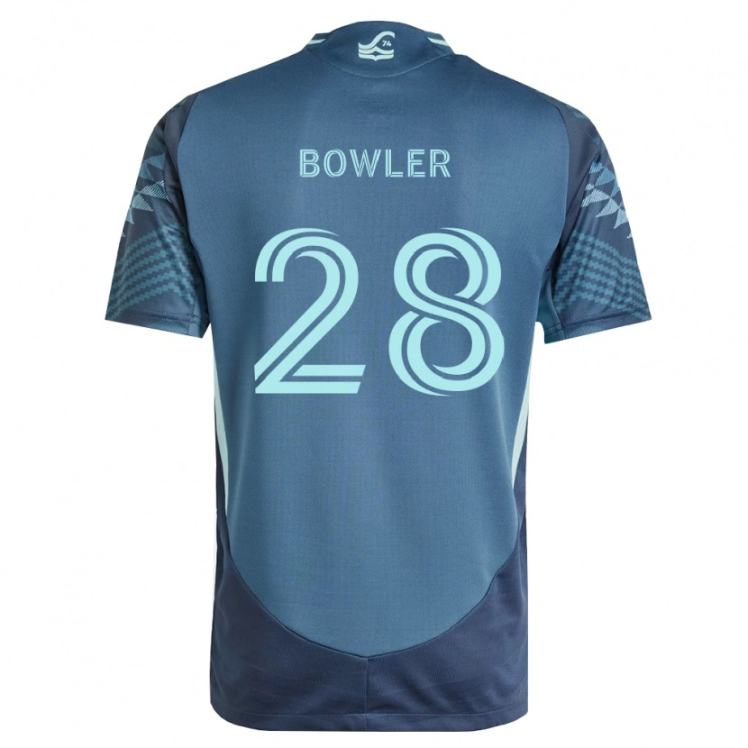 Danxen Dame Rachel Bowler #28 Marineblå Grønn Bortetrøye Drakt Trøye 2026/27 Skjorter T-Skjorte
