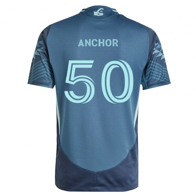 Danxen Dame Max Anchor #50 Marineblå Grønn Bortetrøye Drakt Trøye 2026/27 Skjorter T-Skjorte