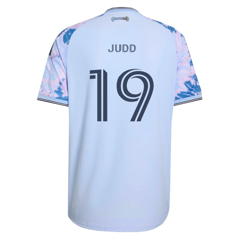 Danxen Dame Preston Judd #19 Kongelig Blå Hvit Svart Bortetrøye Drakt Trøye 2026/27 Skjorter T-Skjorte