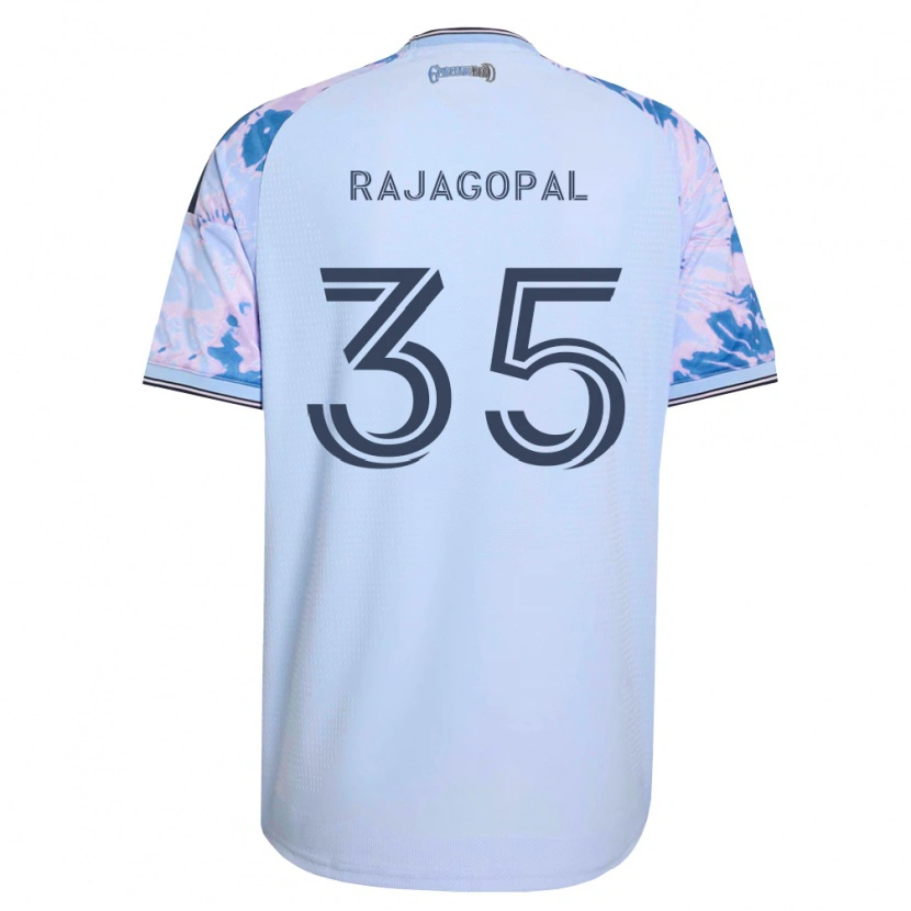 Danxen Dame Rohan Rajagopal #35 Kongelig Blå Hvit Svart Bortetrøye Drakt Trøye 2026/27 Skjorter T-Skjorte
