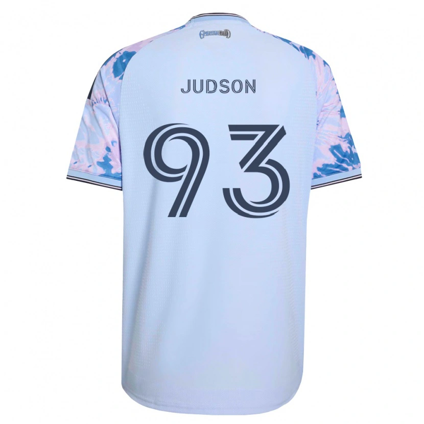 Danxen Dame Judson #93 Kongelig Blå Hvit Svart Bortetrøye Drakt Trøye 2026/27 Skjorter T-Skjorte
