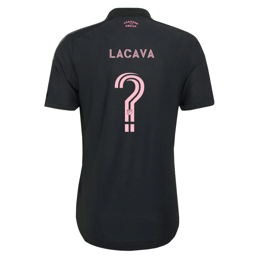 Danxen Dame Jake Lacava #0 Rosa Svart Hvit Bortetrøye Drakt Trøye 2026/27 Skjorter T-Skjorte